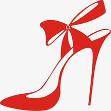 Load image into Gallery viewer, Diamond red high heels